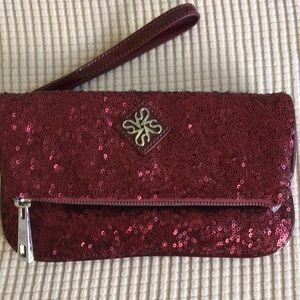 Simply Vera/Vera Wang Red Sequin Wristlet